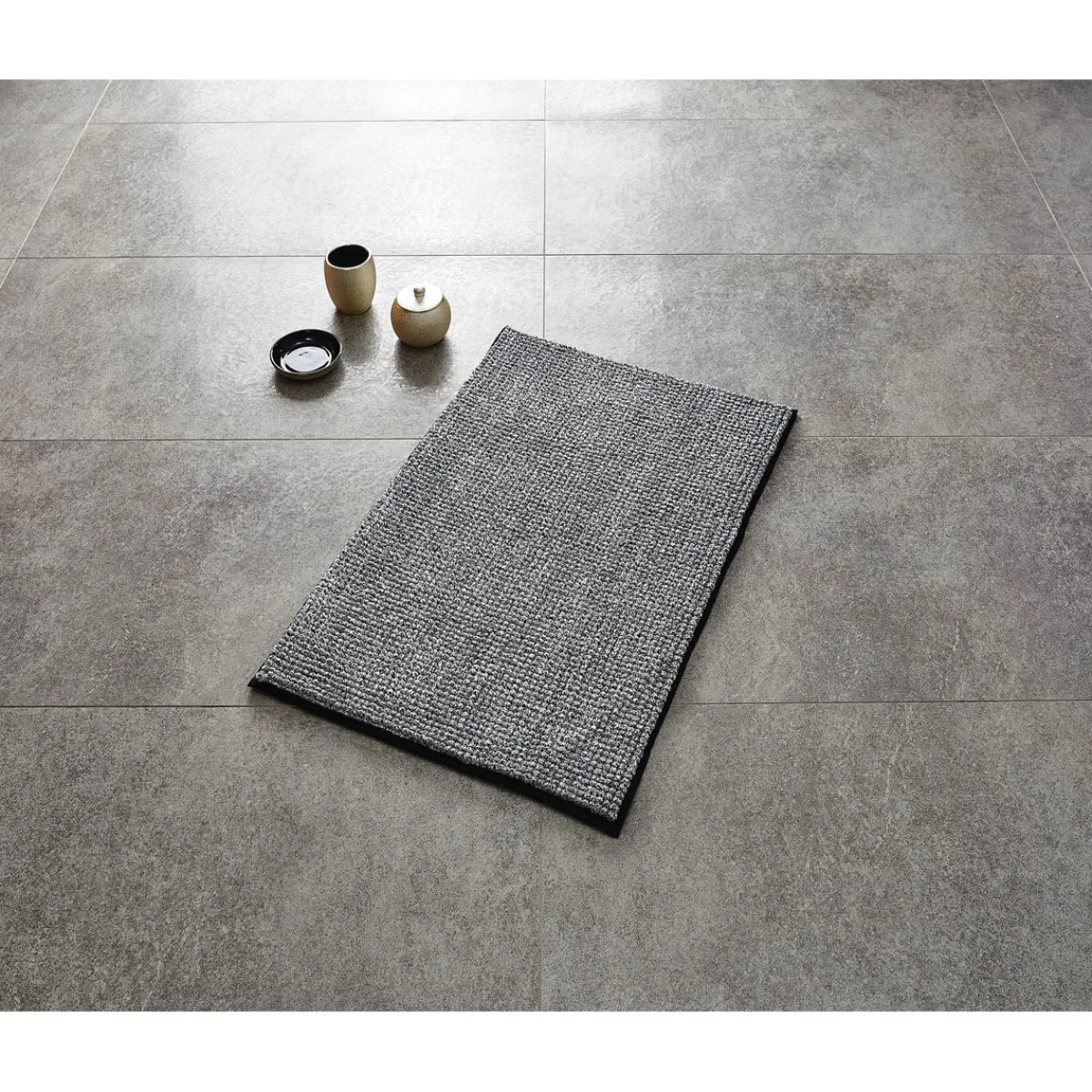 Online Ridder Teppich Fresh 60 x 90 cm schwarz Polyester