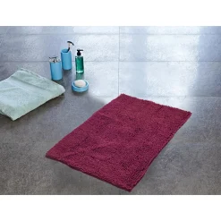 Ridder Teppich Soft 55 x 85 cm beere Polyester-Microfaser