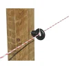Outlet Ringisolator Durchmesser 5 mm schwarz für 10 mm