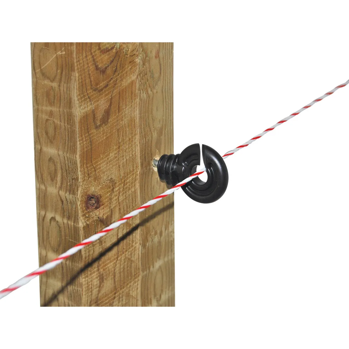 Outlet Ringisolator Durchmesser 5 mm schwarz für 10 mm