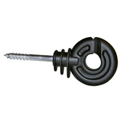 Outlet Ringisolator Durchmesser 5 mm schwarz für 10 mm