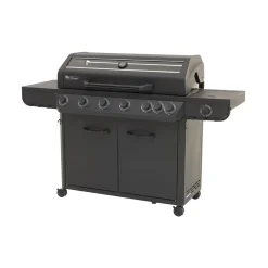 New Rothmann Gasgrillwagen Vulcano 6 Turbo Plus Black Edition