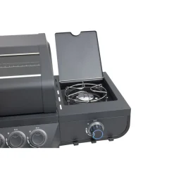 New Rothmann Gasgrillwagen Vulcano 6 Turbo Plus Black Edition