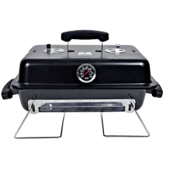 Hot Rothmann Holzkohlegrill Springfield 43,3 x 30 x 30,5 cm schwarz