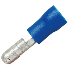 Discount Rundstecker blau 1,5-2,5 mm 25 Stück