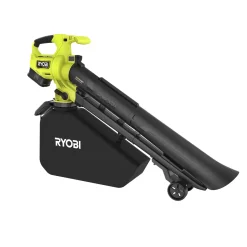 New Ryobi Akku-Laubsauger/-bläser RY18BVXA-150 7,7 m3/min inkl 5,0 Ah Akku u Ladegerät