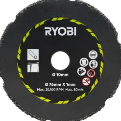 Clearance Ryobi Trennscheibenset RAKCOT03 3-teilig