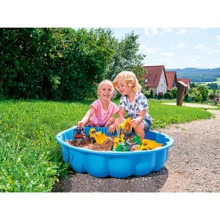 Sand- und Wasserspielmuschel blau
