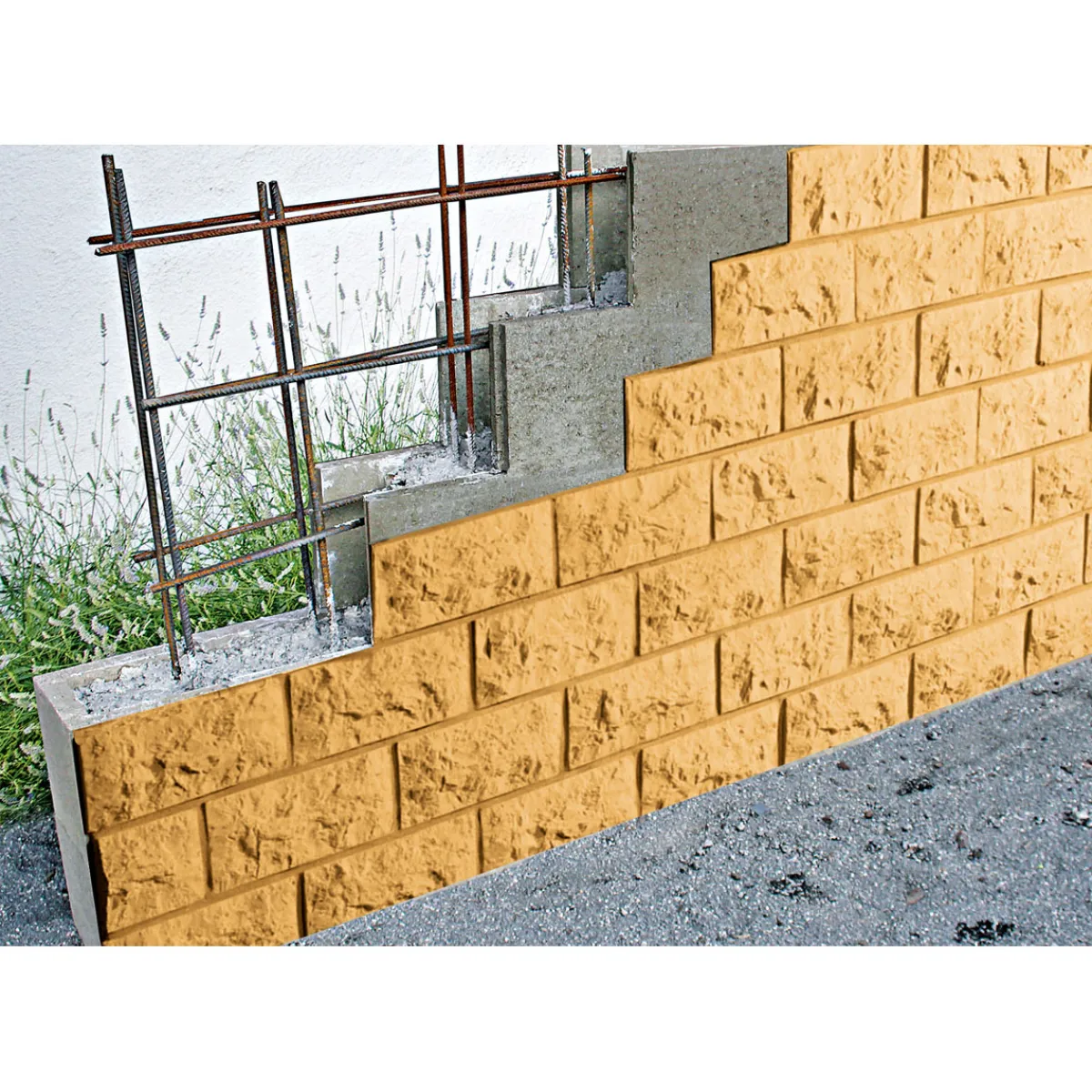 Clearance Lusit Schalungsstein ca. 50x25x24 cm