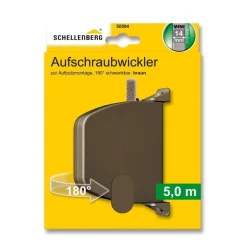 Discount Schellenberg Aufschraubwickler Mini schwenkbar braun