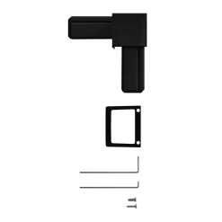 Outlet Schellenberg Eckverbinder-Set Premium anthrazit