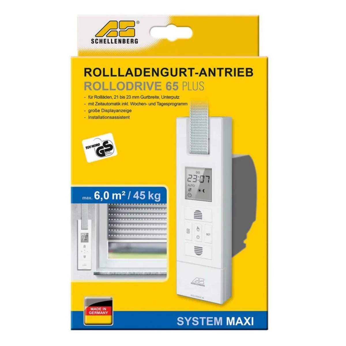Hot Schellenberg Gurtwickler Rollodrive 65 Plus