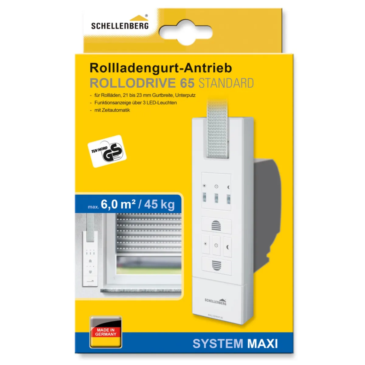 Best Schellenberg Gurtwickler Rollodrive 65
