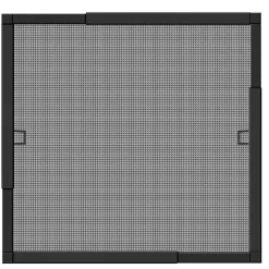 Schellenberg Insektenschutz-Fenster Telescope 140 x 150 cm anthrazit