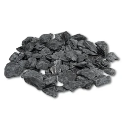 Hot Schiefersplitt Canada Slate Carrara 30-60 mm 25 kg
