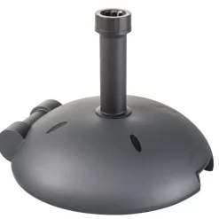 Best Schneider Schirme Beton-Schirmständer 40 kg halbrund anthrazit