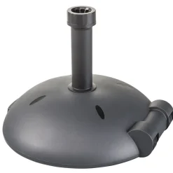 Best Schneider Schirme Beton-Schirmständer 40 kg halbrund anthrazit