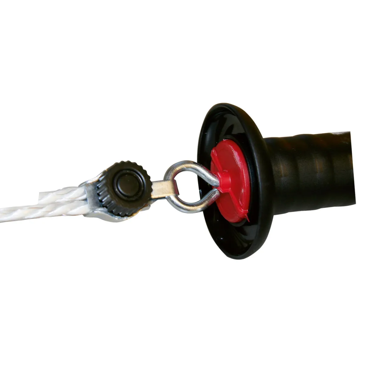 Sale Schnellverbinder für Seile und Litzen schwarz bis Durchmesser 8 mm 4 Stück