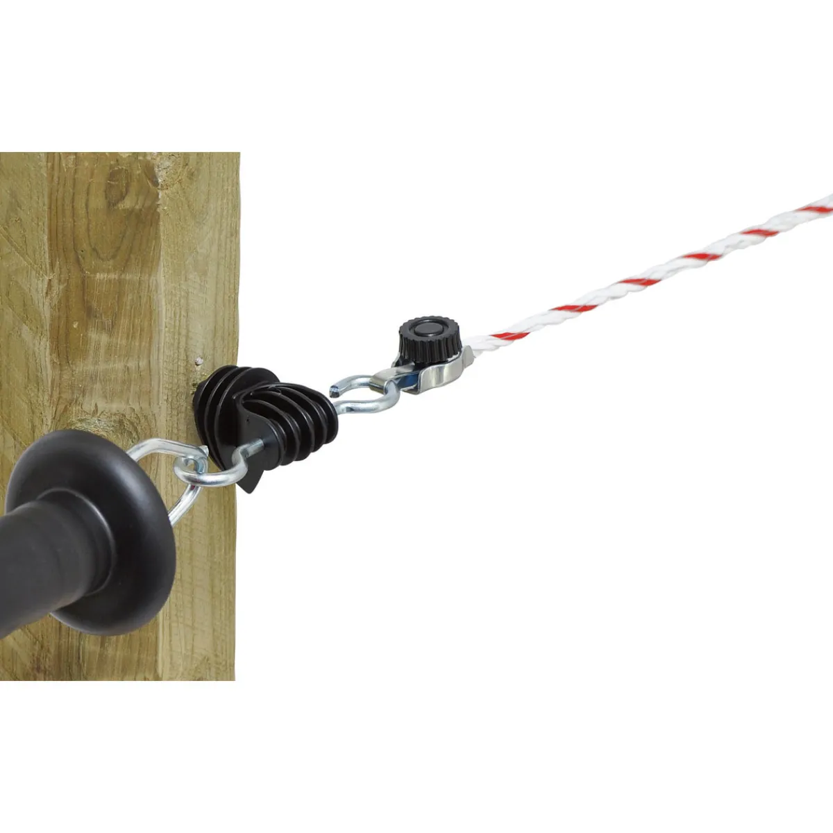 Sale Schnellverbinder für Seile und Litzen schwarz bis Durchmesser 8 mm 4 Stück