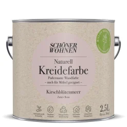 Best Schöner Wohnen Farbe Naturell Kreidefarbe 2,5 L Kirschblueten- meer