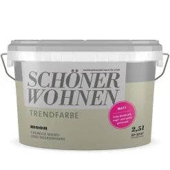 Sale Schöner Wohnen Farbe Trendfarbe Moon Matt L
