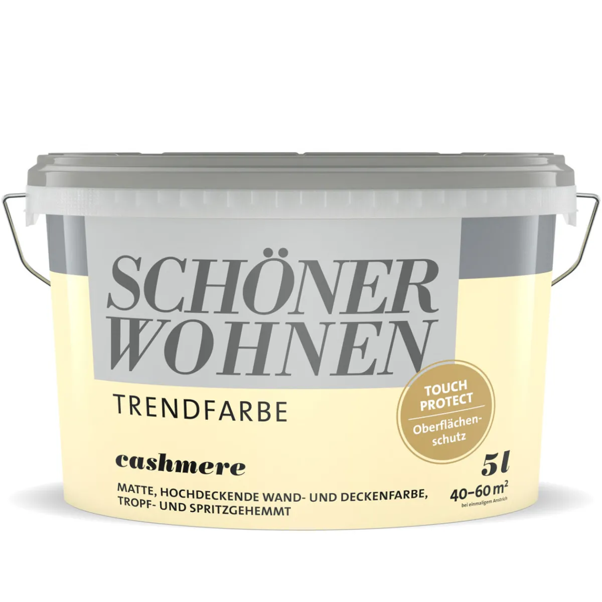 Sale Schöner Wohnen Farbe Wandfarbe Trendfarbe cashmere 5 Liter