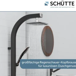 Sale Schütte Überkopfbrause-Set Madagaskar schwarz