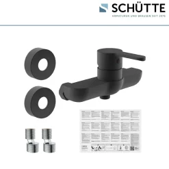 New Schütte Duscharmatur Denver schwarz matt