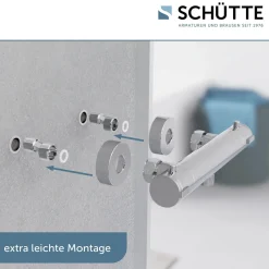 Hot Schütte Duscharmatur London chrom