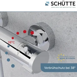Hot Schütte Duscharmatur London chrom
