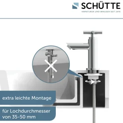 Hot Schütte Kaltwasserventil „Matao“ chrom 1/2