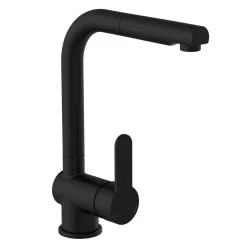 Discount Schütte Niederdruck-Spültischarmatur London schwarz matt
