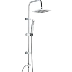 Clearance Schütte SCHÜTTE Duschset TOKYO mit Regendusche und Handbrause chrom