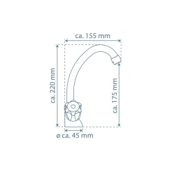 Sale Schütte WT-Armatur Savino,chrom,Zweigriff