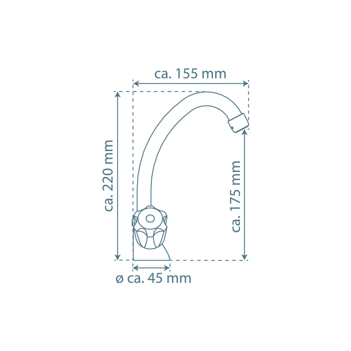 Sale Schütte WT-Armatur Savino,chrom,Zweigriff