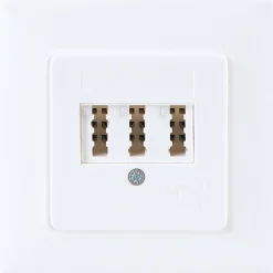 Clearance Schwaiger Telefonanschlussdose Universal 3-fach Unterputz