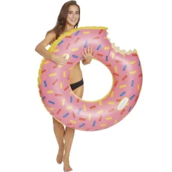 New Schwimmring Donut XXL mit Handgriffen