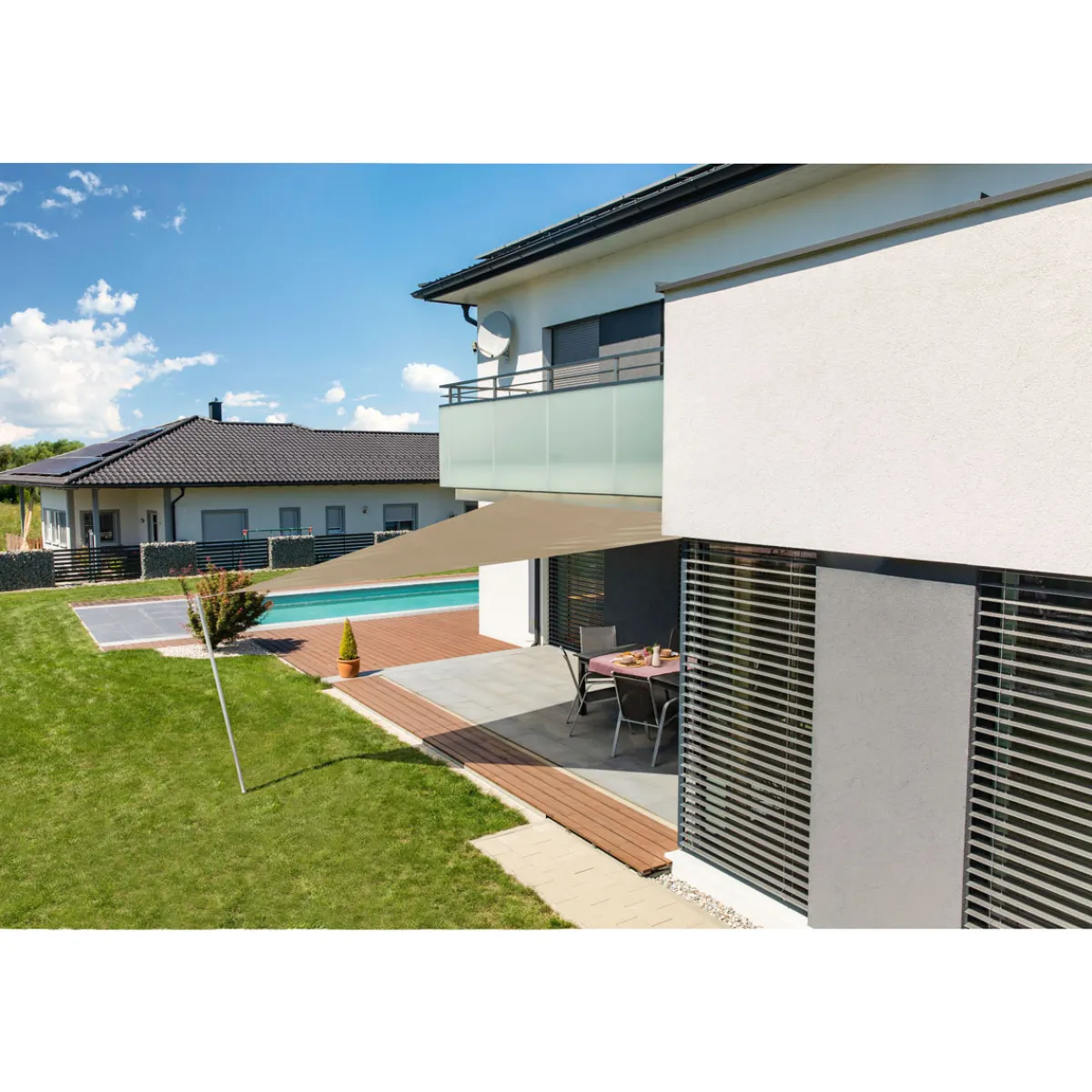 Best Segel Cannes Dr 3x3x3m taupe