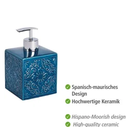 Wenko Seifenspender Mod. Cordoba dunkelblau