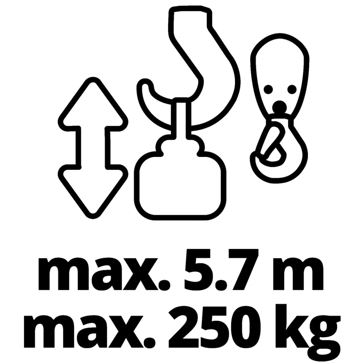 Clearance Einhell Seilhebezug TC-EH 250