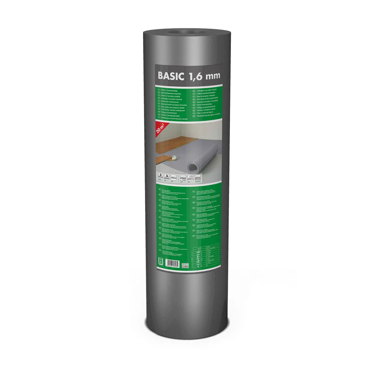 Hot Selit Basic 1,6 mm Parkett-/ Laminatunterlage 20m²