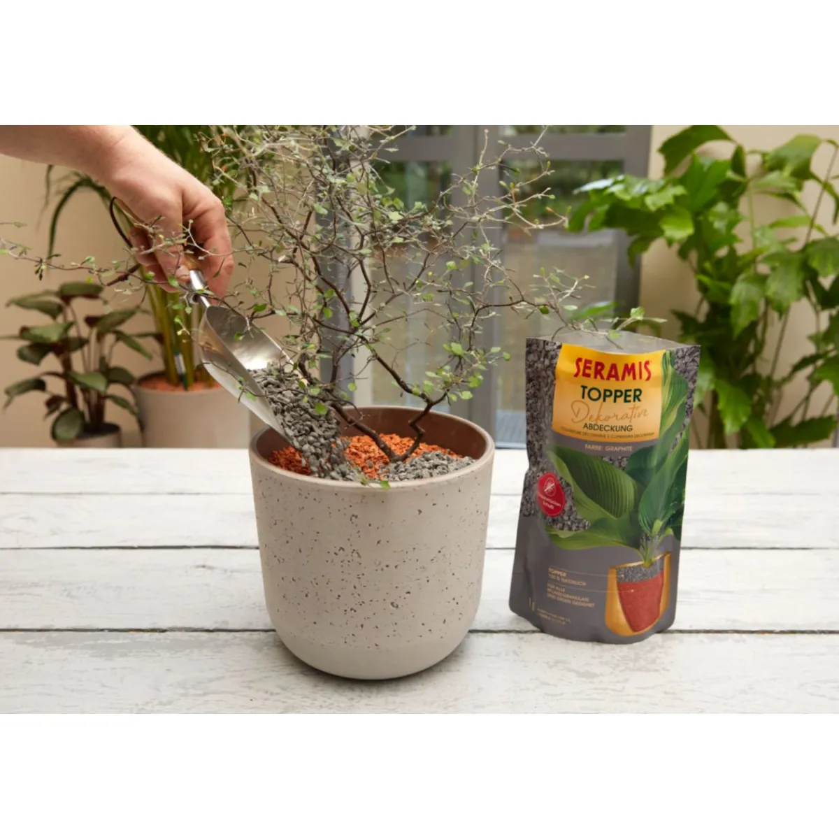 Sale Seramis Topper Graphite 1 L