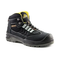 Outlet Sicherheitsstiefel S1P schwarz-gelb Größe