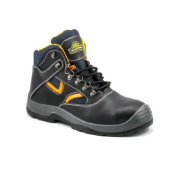 Best Sicherheitsstiefel S3 schwarz-orange Größe