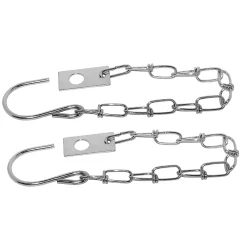 Discount Sicherungshaken 2 Stueck 200 mm Kette
