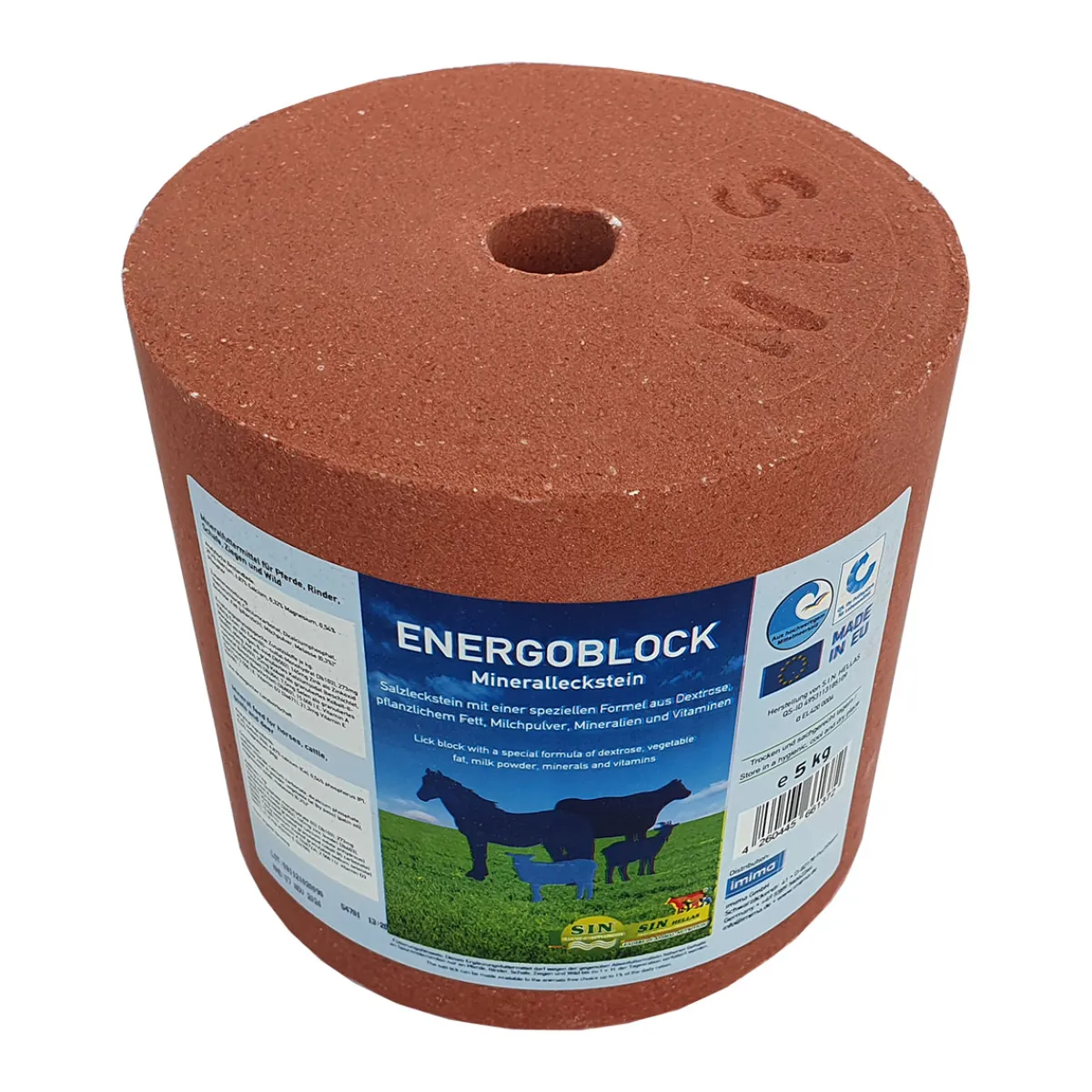 New SIN Hellas ENERGOBLOCK 5 kg Mineralleckstein