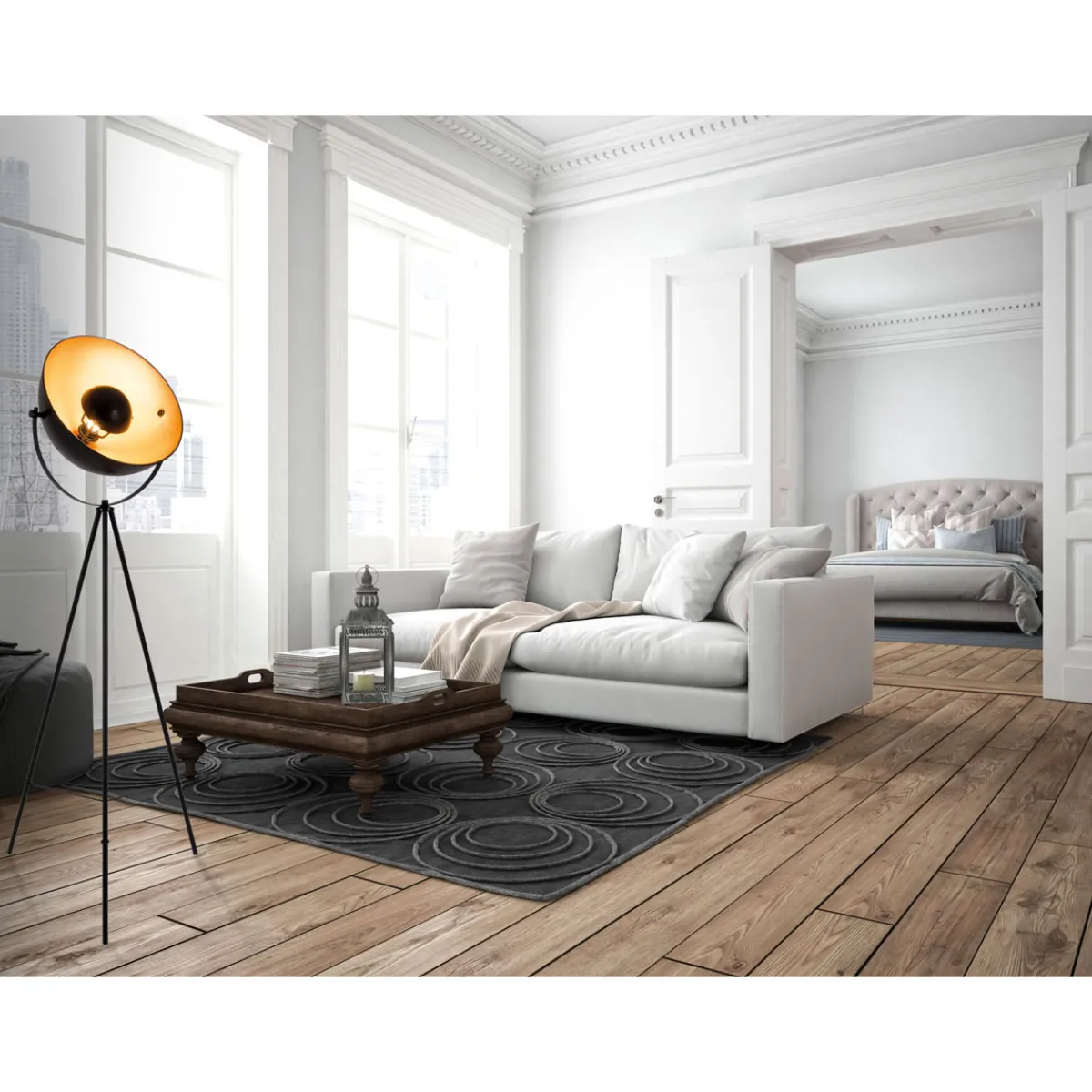 Best näve SL Bernice excl. 1xE27 max. 40WD40 cm H50 cm IP20 SK II mit Fussschalt.