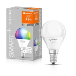 Sale Osram Smart u. WiFi Tropfenform 40W Ersatz470lm RGBW u. TW 2700-6500K E14