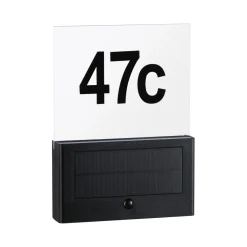 Discount Paulmann Solar Hausnummer Neda PIR AnthrazitIP44 3000K