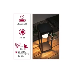 Hot Paulmann Solar Lichtobjekt Marisol IP44 3000K PIR